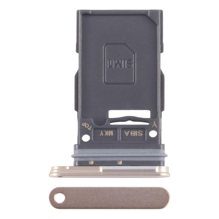 For Samsung Galaxy S24+ SM-S926B Original SIM Card Tray (Gold) -  by buy2fix | Online Shopping UK | buy2fix