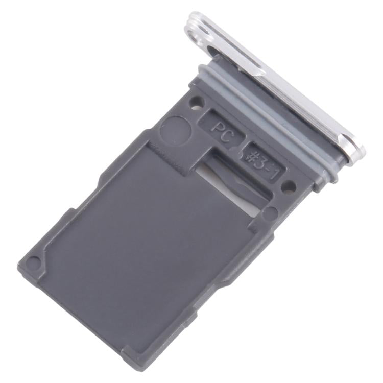 For Samsung Galaxy S24+ SM-S926B Original SIM Card Tray (Silver) -  by buy2fix | Online Shopping UK | buy2fix