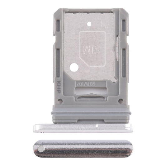 For Samsung Galaxy S20 FE SM-G780F Original SIM Card Tray (Silver) - Card Tray by buy2fix | Online Shopping UK | buy2fix