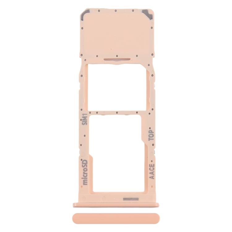 For Samsung Galaxy A13 SM-A135 Original SIM + Micro SD Card Tray (Pink) - Card Tray by buy2fix | Online Shopping UK | buy2fix