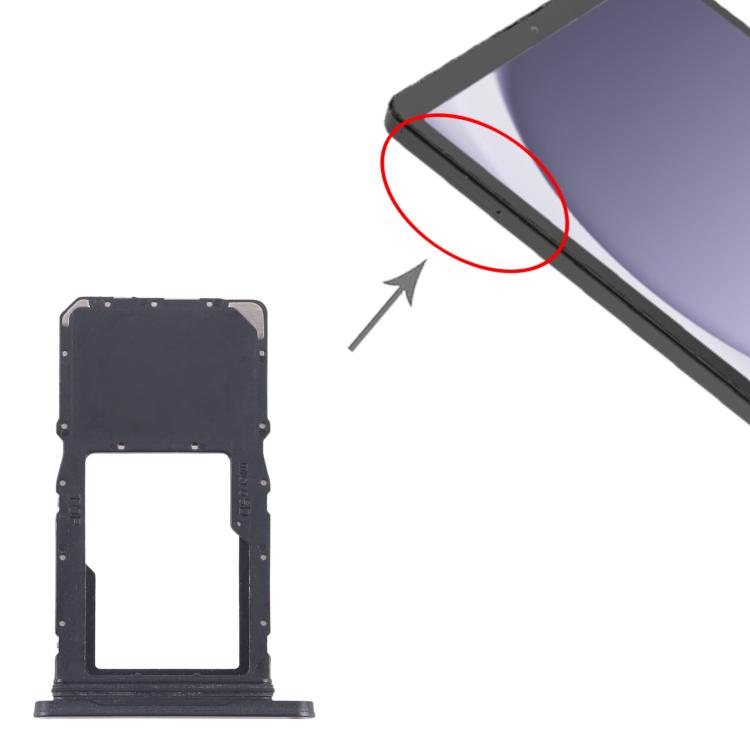 For Samsung Galaxy Tab A9+ 5G SM-X210 Micro SD Card Tray (Grey) - Card Tray by buy2fix | Online Shopping UK | buy2fix