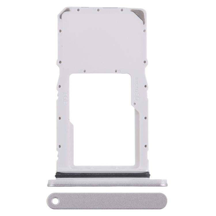 For Samsung Galaxy Tab A9+ 5G SM-X210 Micro SD Card Tray (Silver) - Card Tray by buy2fix | Online Shopping UK | buy2fix