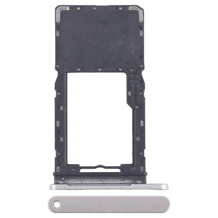 For Samsung Galaxy Tab A9 SM-X110 Micro SD Card Tray (Silver) - Card Tray by buy2fix | Online Shopping UK | buy2fix