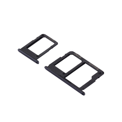 For Galaxy J5 Prime / G570 & J7 Prime / G610 SIM Card Tray + Micro SD & SIM Card Tray (Black) - Card Tray by buy2fix | Online Shopping UK | buy2fix
