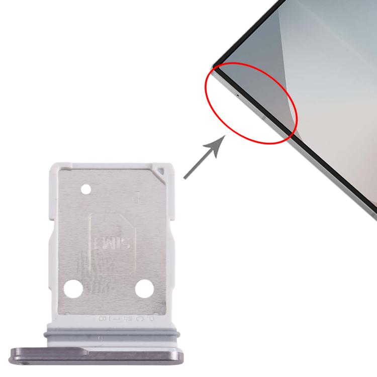 For Samsung Galaxy A56 SM-A566B Original SIM + SIM Card Tray (Grey) - Card Tray by buy2fix | Online Shopping UK | buy2fix