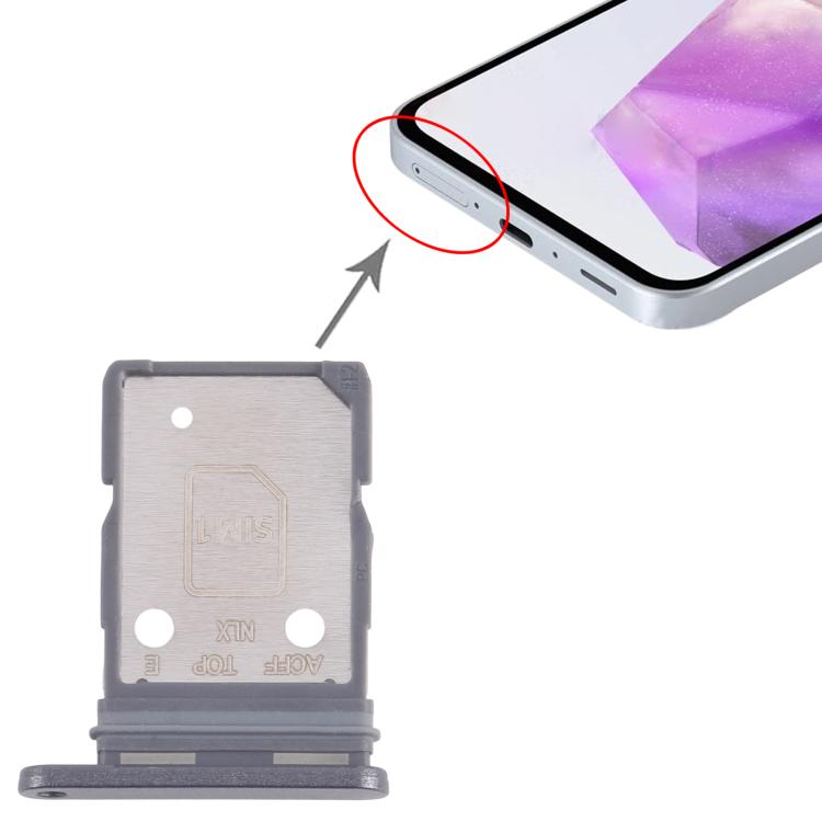 For Samsung Galaxy A36 SM-A366B Original SIM + SIM Card Tray (Black) - Card Tray by buy2fix | Online Shopping UK | buy2fix