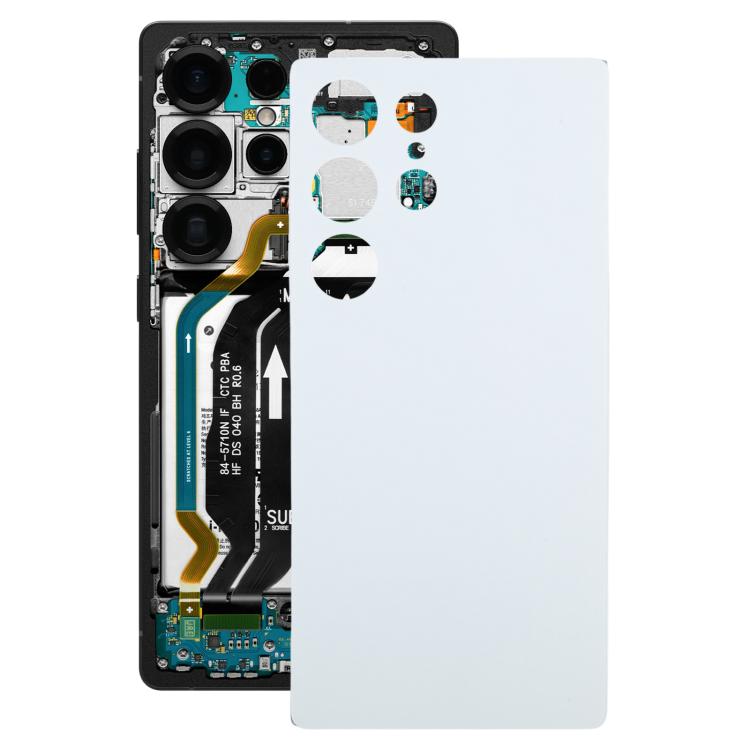 For Samsung Galaxy S25 Ultra SM-S9386 OEM Battery Back Cover(White) -  by buy2fix | Online Shopping UK | buy2fix