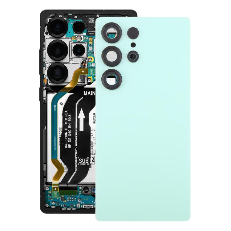 For Samsung Galaxy S25 Ultra SM-S938 OEM Battery Back Cover with Camera Lens Cover(Green) -  by buy2fix | Online Shopping UK | buy2fix