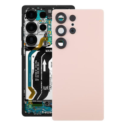 For Samsung Galaxy S25 Ultra SM-S938 OEM Battery Back Cover with Camera Lens Cover(Gold) -  by buy2fix | Online Shopping UK | buy2fix