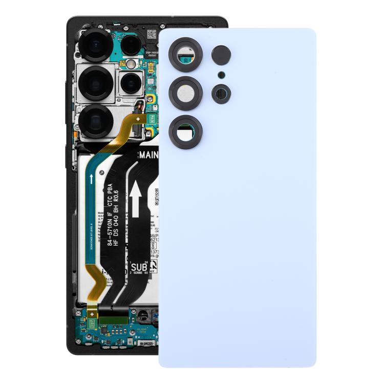 For Samsung Galaxy S25 Ultra SM-S938 OEM Battery Back Cover with Camera Lens Cover(Glacier Blue) -  by buy2fix | Online Shopping UK | buy2fix