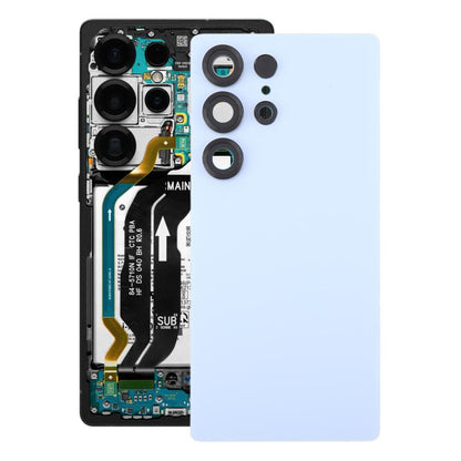For Samsung Galaxy S25 Ultra SM-S938 OEM Battery Back Cover with Camera Lens Cover(Glacier Blue) -  by buy2fix | Online Shopping UK | buy2fix