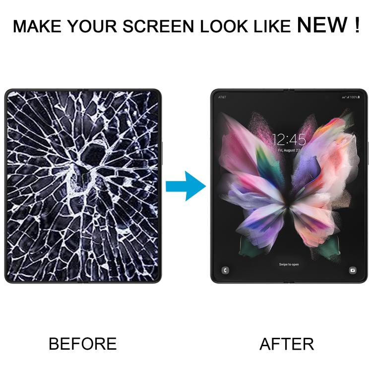 For Samsung Galaxy Z Fold3 SM-F926B Original Main LCD Screen Digitizer Full Assembly with Frame (Pink) - LCD Screen by buy2fix | Online Shopping UK | buy2fix