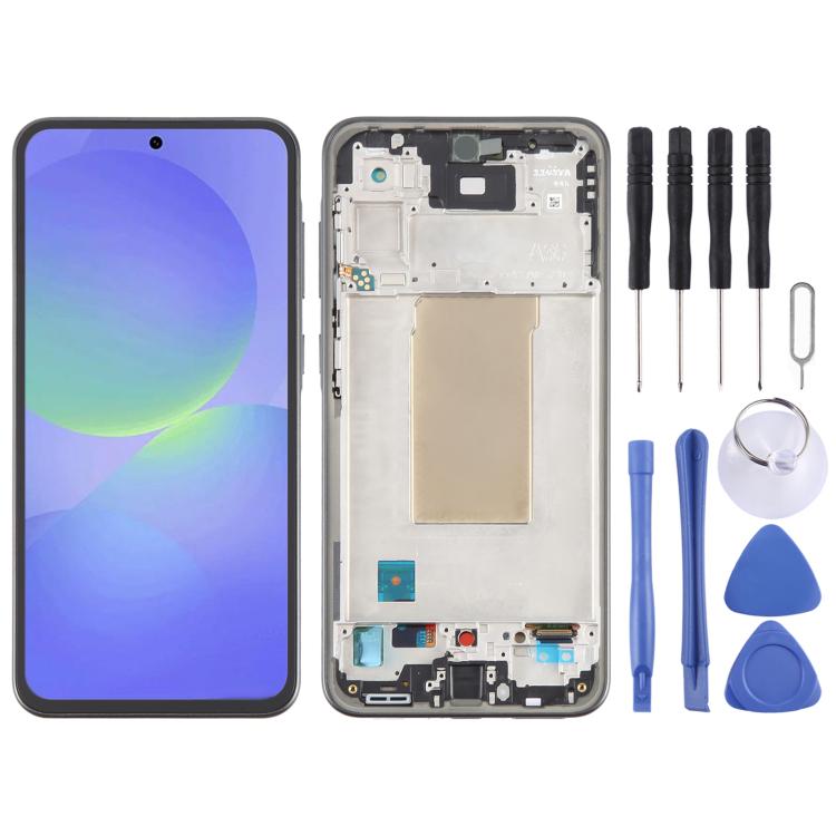 For Samsung Galaxy A36 SM-A366B Original LCD Screen Digitizer Full Assembly with Frame(Black) - LCD Screen by buy2fix | Online Shopping UK | buy2fix