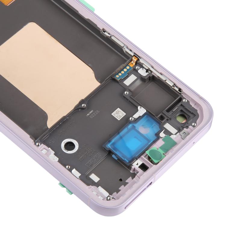 For Samsung Galaxy A55 SM-A556B Original LCD Screen Digitizer Full Assembly with Frame (Pink) - LCD Screen by buy2fix | Online Shopping UK | buy2fix