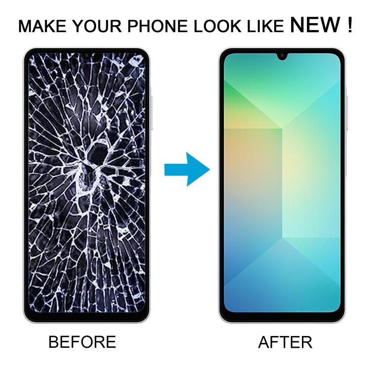 For Samsung Galaxy A06 SM-A065F Original LCD Screen Digitizer Full Assembly with Frame (Black) - LCD Screen by buy2fix | Online Shopping UK | buy2fix