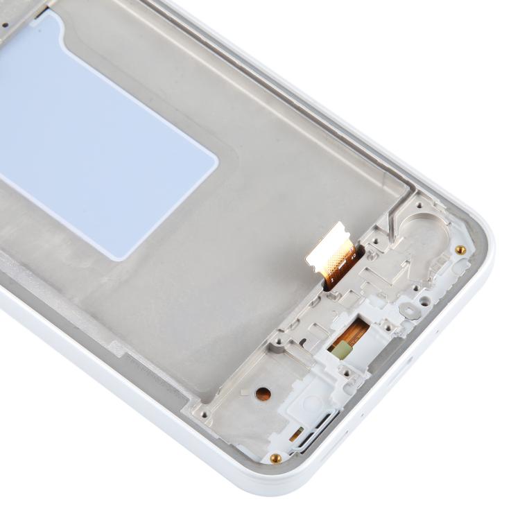 For Samsung Galaxy A26 SM-A266B 6.46 inch OLED LCD Screen Digitizer Full Assembly with Frame (White) - LCD Screen by buy2fix | Online Shopping UK | buy2fix