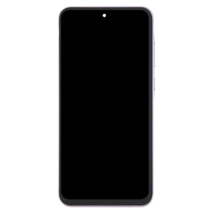 For Samsung Galaxy A55 SM-A556B OLED LCD Screen Digitizer Full Assembly with Frame (Pink) - LCD Screen by buy2fix | Online Shopping UK | buy2fix