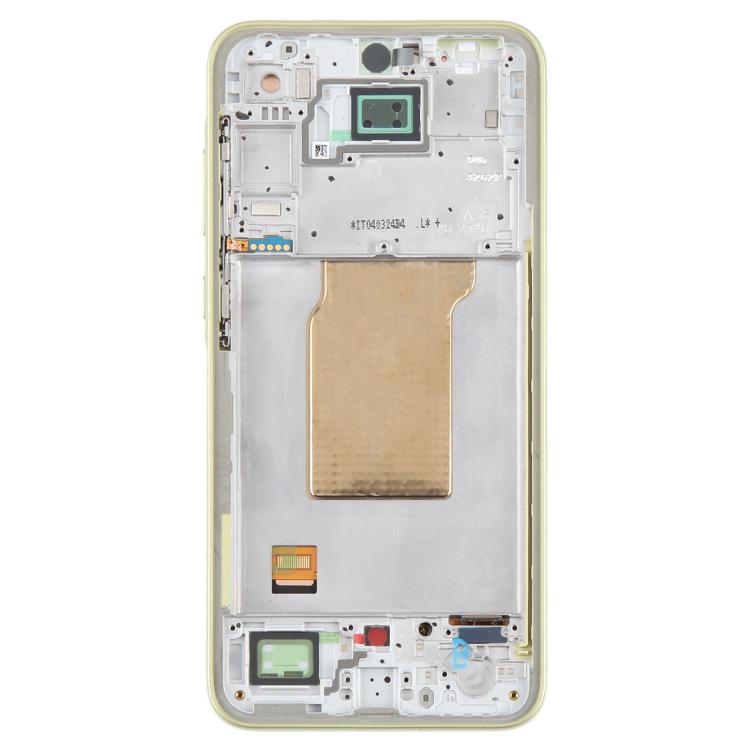For Samsung Galaxy A35 SM-A356B OLED LCD Screen Digitizer Full Assembly with Frame (Light Green) - LCD Screen by buy2fix | Online Shopping UK | buy2fix