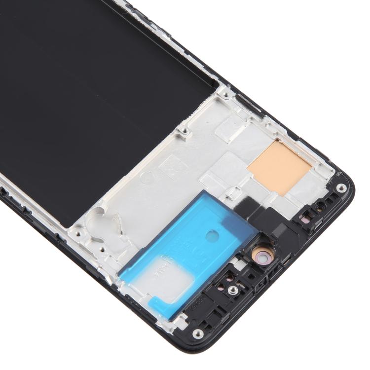 For Samsung Galaxy A51 4G SM-A515F 6.43 inch OLED LCD Screen Digitizer Full Assembly with Frame (Black) - LCD Screen by buy2fix | Online Shopping UK | buy2fix