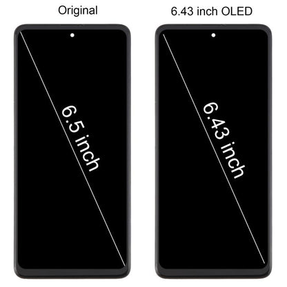 For Samsung Galaxy A51 4G SM-A515F 6.43 inch OLED LCD Screen Digitizer Full Assembly with Frame (Black) - LCD Screen by buy2fix | Online Shopping UK | buy2fix