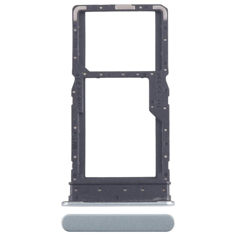 For Samsung Galaxy A06 5G SM-A066B Original SIM + SIM / Micro SD Card Tray (Green) - Card Tray by buy2fix | Online Shopping UK | buy2fix