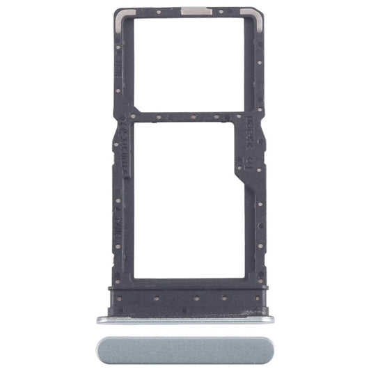 For Samsung Galaxy A06 5G SM-A066B Original SIM + SIM / Micro SD Card Tray (Green) - Card Tray by buy2fix | Online Shopping UK | buy2fix