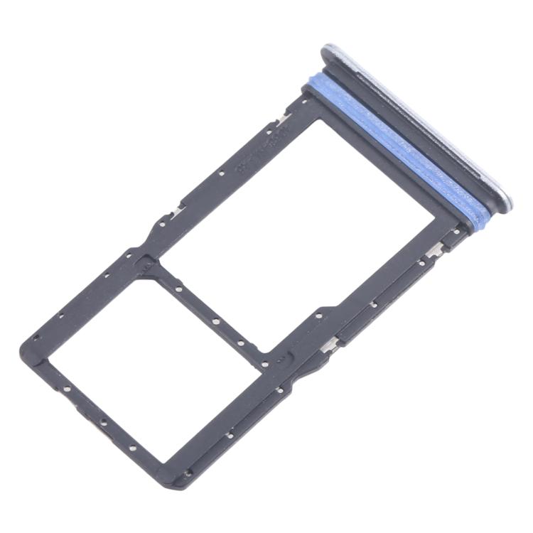 For Samsung Galaxy A06 5G SM-A066B Original SIM + SIM / Micro SD Card Tray (Silver) - Card Tray by buy2fix | Online Shopping UK | buy2fix
