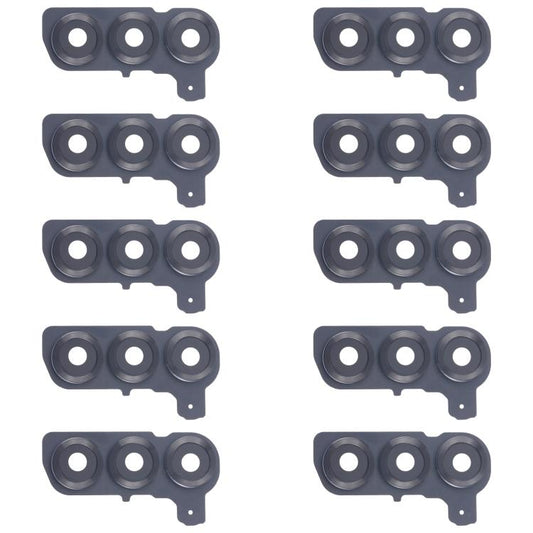 For Samsung Galaxy S25 SM-S931B 10pcs Rear Camera Lens Cover (Black) -  by buy2fix | Online Shopping UK | buy2fix