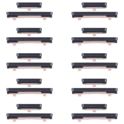For Samsung Galaxy S25+ SM-S936B 10pcs Power Button and Volume Control Button (Black) -  by buy2fix | Online Shopping UK | buy2fix