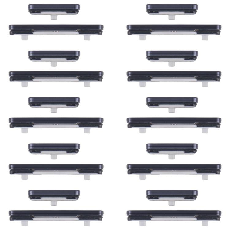 For Samsung Galaxy S25 Ultra SM-S938B 10pcs Power Button and Volume Control Button (Black) -  by buy2fix | Online Shopping UK | buy2fix