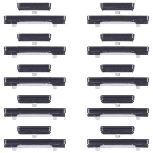 For Samsung Galaxy S23 SM-S911B 10pcs Power Button and Volume Control Button (Black) -  by buy2fix | Online Shopping UK | buy2fix