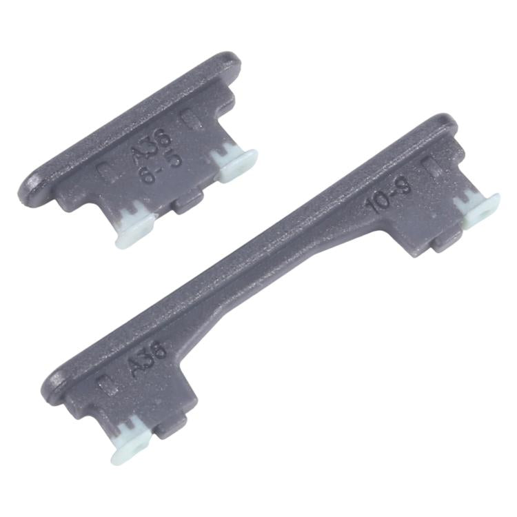 For Samsung Galaxy A36 SM-A366B 10pcs Power Button and Volume Control Button (Black) - Home key & Side Key by buy2fix | Online Shopping UK | buy2fix