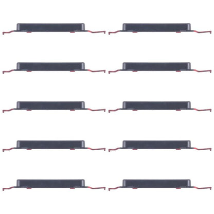 For Samsung Galaxy A16 5G SM-A166B 10pcs Volume Control Button (Black) - Home key & Side Key by buy2fix | Online Shopping UK | buy2fix