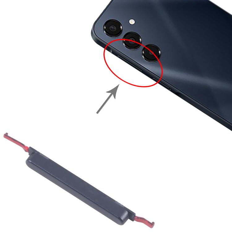 For Samsung Galaxy A16 5G SM-A166B 10pcs Volume Control Button (Black) - Home key & Side Key by buy2fix | Online Shopping UK | buy2fix