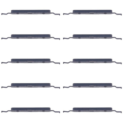 For Samsung Galaxy A06 SM-A065F 10pcs Volume Control Button(Black) - Home key & Side Key by buy2fix | Online Shopping UK | buy2fix