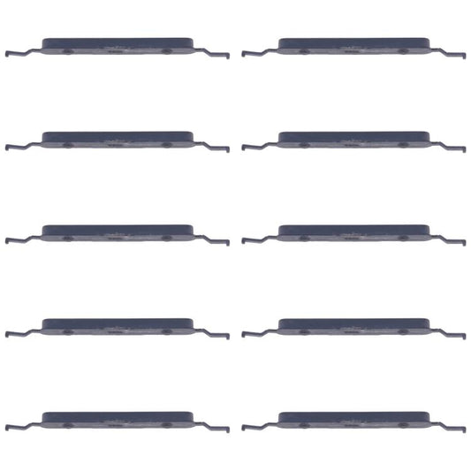 For Samsung Galaxy A06 SM-A065F 10pcs Volume Control Button(Black) - Home key & Side Key by buy2fix | Online Shopping UK | buy2fix