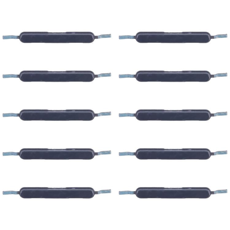 For Samsung Galaxy M06 SM-M066B 10pcs Volume Control Button (Black) - Home key & Side Key by buy2fix | Online Shopping UK | buy2fix