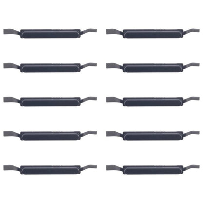 For Samsung Galaxy A06 5G SM-A066B 10pcs Volume Control Button (Black) - Home key & Side Key by buy2fix | Online Shopping UK | buy2fix