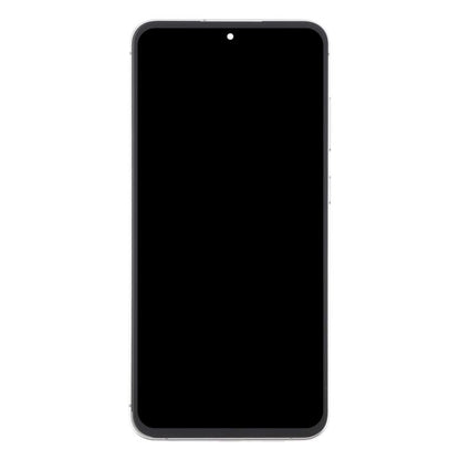 For Samsung Galaxy S24 FE SM-S721B OLED LCD Screen Digitizer Full Assembly with Frame (Silver) -  by buy2fix | Online Shopping UK | buy2fix