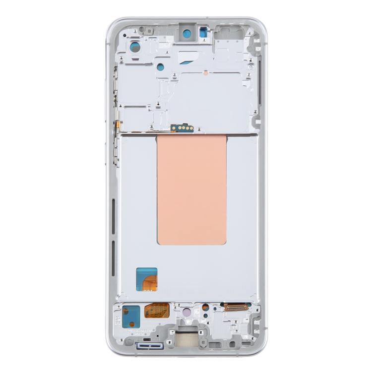 For Samsung Galaxy S24 FE SM-S721B OLED LCD Screen Digitizer Full Assembly with Frame (Silver) -  by buy2fix | Online Shopping UK | buy2fix