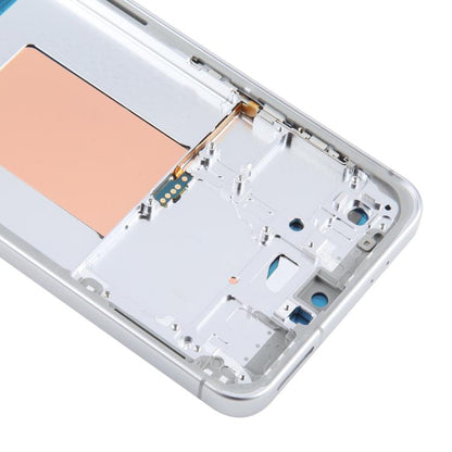 For Samsung Galaxy S24 FE SM-S721B OLED LCD Screen Digitizer Full Assembly with Frame (Silver) -  by buy2fix | Online Shopping UK | buy2fix