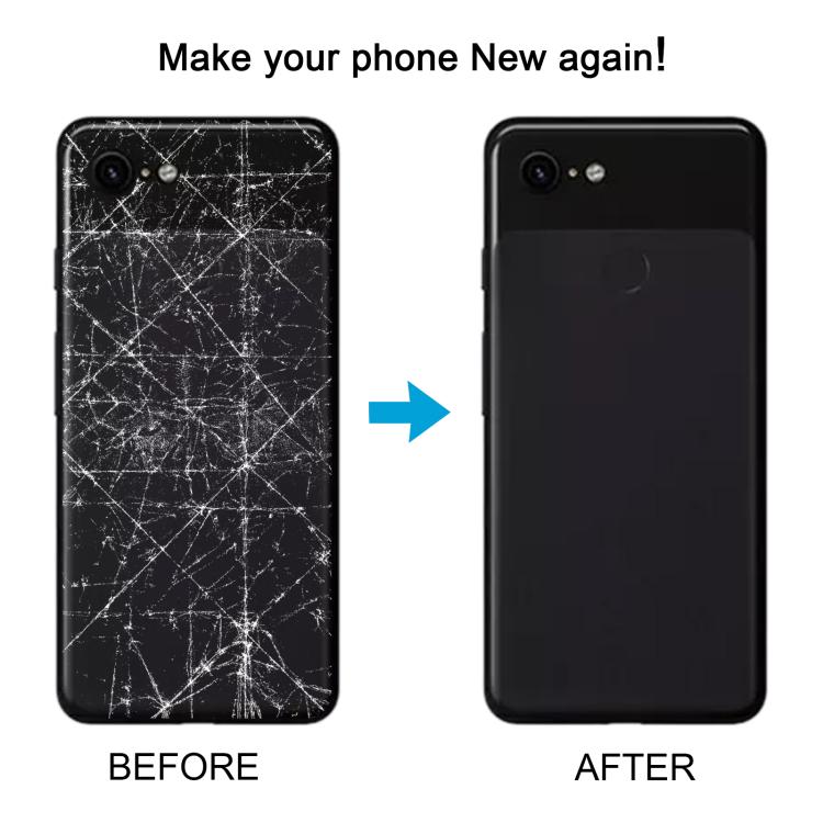 For Google Pixel 3 Battery Back Cover(Balck) - Back Cover by buy2fix | Online Shopping UK | buy2fix