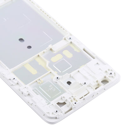 For Galaxy J3 Pro Front Housing LCD Frame Bezel (White) - Frame Bezel Plate by buy2fix | Online Shopping UK | buy2fix