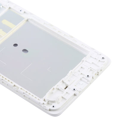 For Galaxy J3 Pro Front Housing LCD Frame Bezel (White) - Frame Bezel Plate by buy2fix | Online Shopping UK | buy2fix