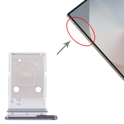 For Samsung Galaxy Z Fold7 SM-F966B EU Version Original SIM + SIM Card Tray (Black) - Card Tray by buy2fix | Online Shopping UK | buy2fix