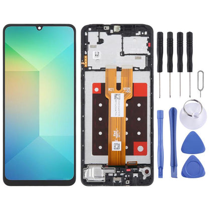 For Samsung Galaxy A06 5G LCD Screen Digitizer Full Assembly with Frame - LCD Screen by buy2fix | Online Shopping UK | buy2fix