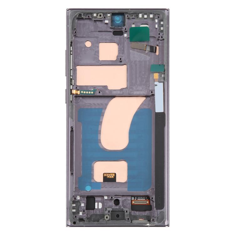For Samsung Galaxy S23 Ultra SM-S918B 6.72 inch TFT LCD Screen Digitizer Full Assembly with Frame, Not Supporting Fingerprint Identification (Black) -  by buy2fix | Online Shopping UK | buy2fix