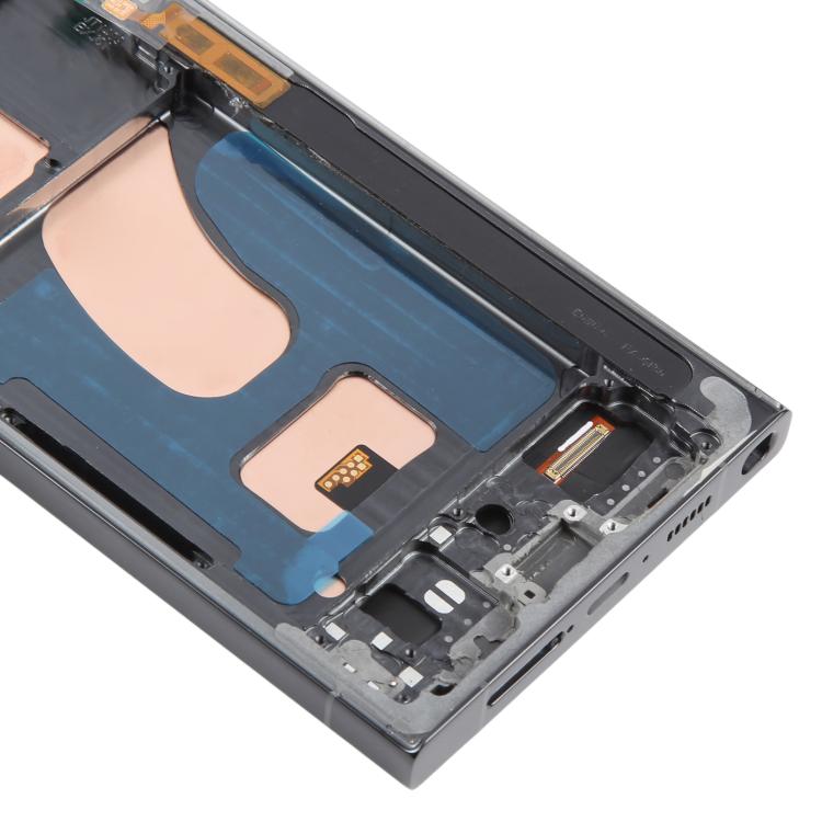 For Samsung Galaxy S23 Ultra SM-S918B 6.72 inch TFT LCD Screen Digitizer Full Assembly with Frame, Not Supporting Fingerprint Identification (Green) -  by buy2fix | Online Shopping UK | buy2fix