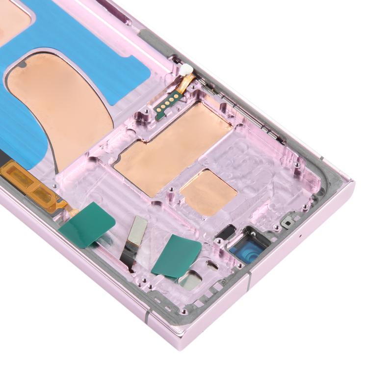 For Samsung Galaxy S23 Ultra SM-S918B 6.72 inch TFT LCD Screen Digitizer Full Assembly with Frame, Not Supporting Fingerprint Identification (Purple) -  by buy2fix | Online Shopping UK | buy2fix