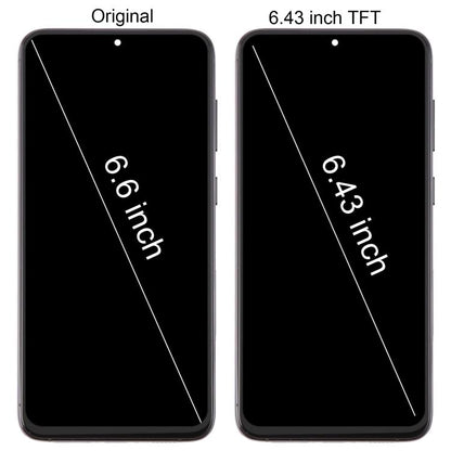 For Samsung Galaxy S23+ SM-S916B 6.43 inch TFT LCD Screen Digitizer Full Assembly with Frame, Not Supporting Fingerprint Identification (Silver) -  by buy2fix | Online Shopping UK | buy2fix